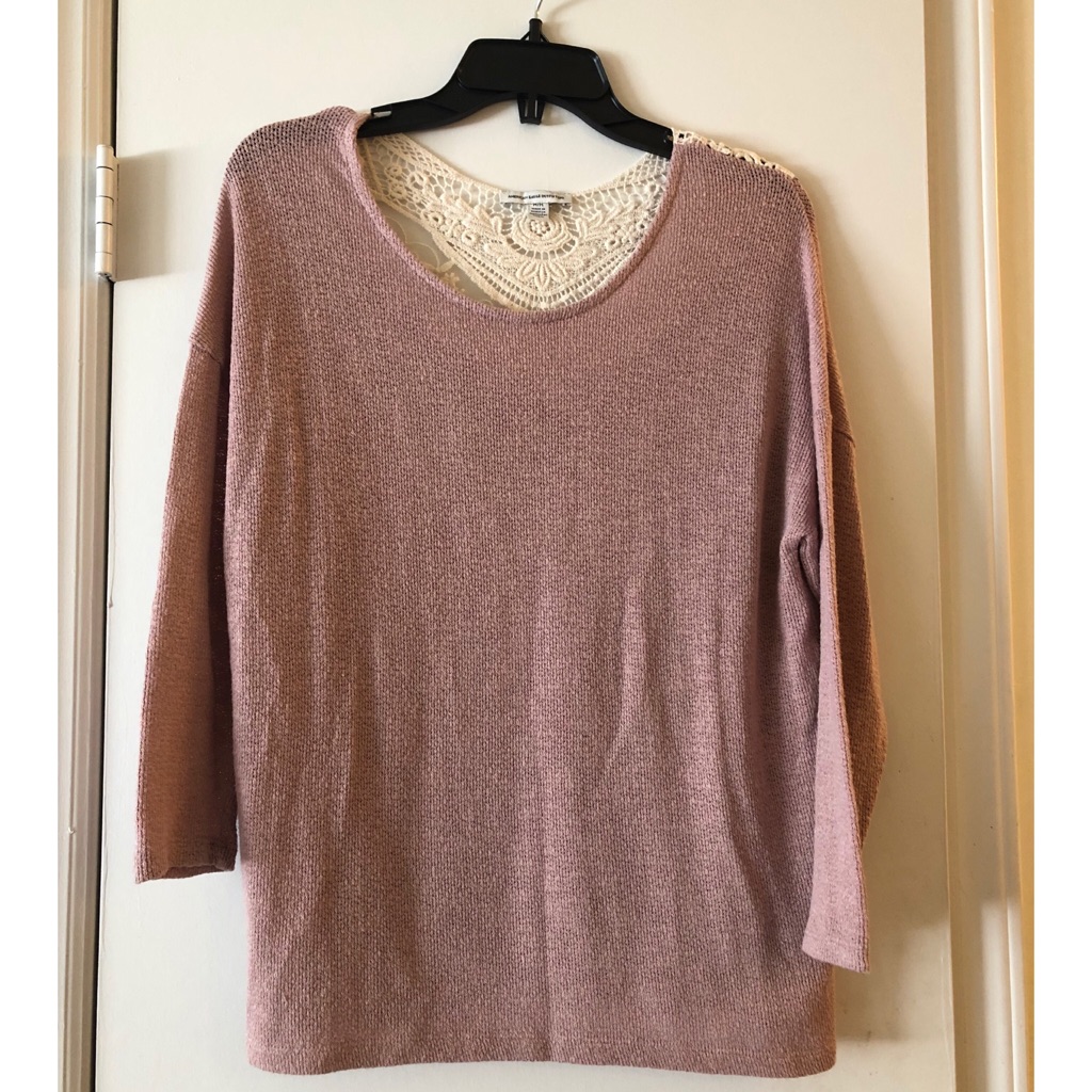 American Eagle Long Sweater Shirt
